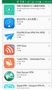 free vpn app china